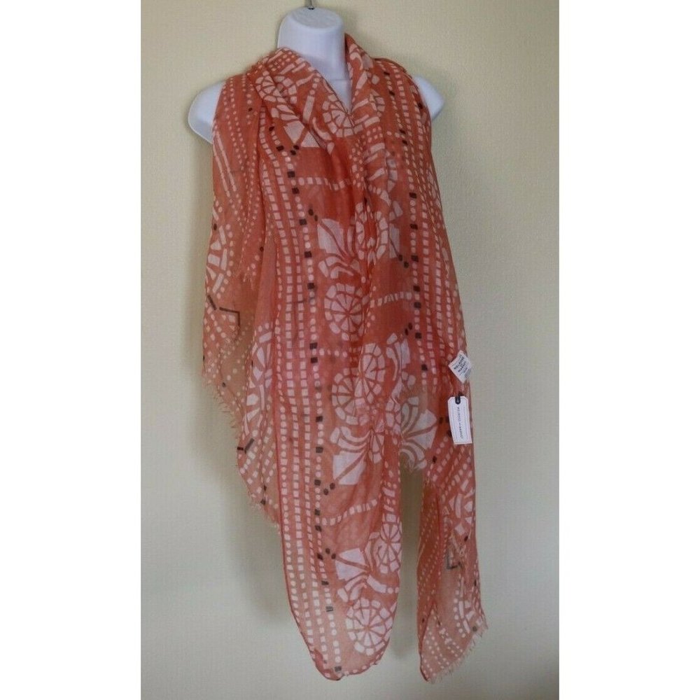 Melrose and Market Light Orange/Peach Scarf NWT